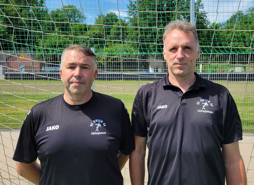 C2 Trainer SC Union 08 Lüdinghausen der Saison 2024 | 25 Ralf Malkemper (re.) und Christian Koslowski